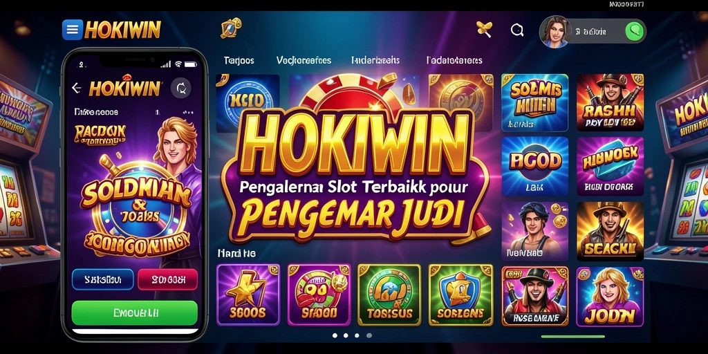 Tampilan gameplay seru HOKIWIN yang menampilkan slot menarik.