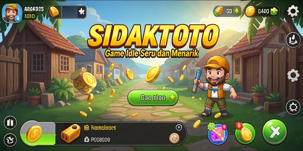 Tangkapan layar menunjukkan gameplay menarik dari SIDAKTOTO.