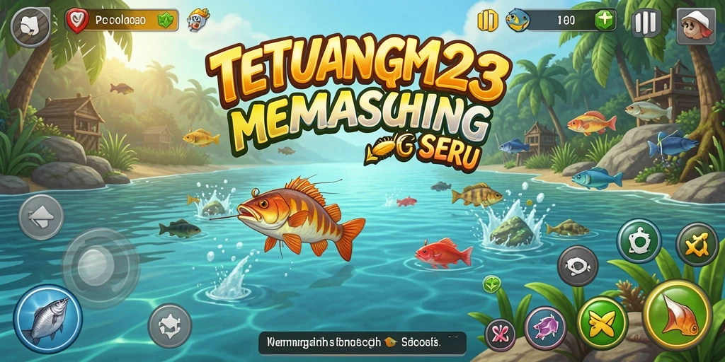 Tangkapan ikan yang besar dan indah di TERONG123.