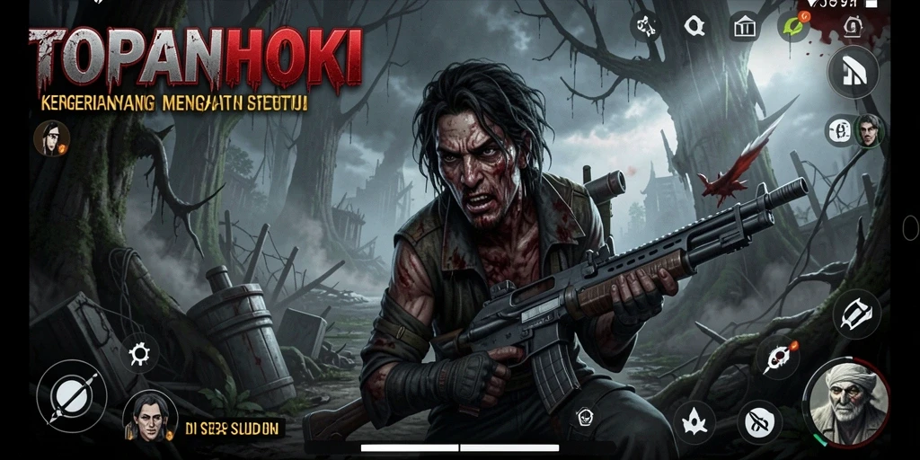 Gameplay menegangkan dalam suasana horor yang mencekam.