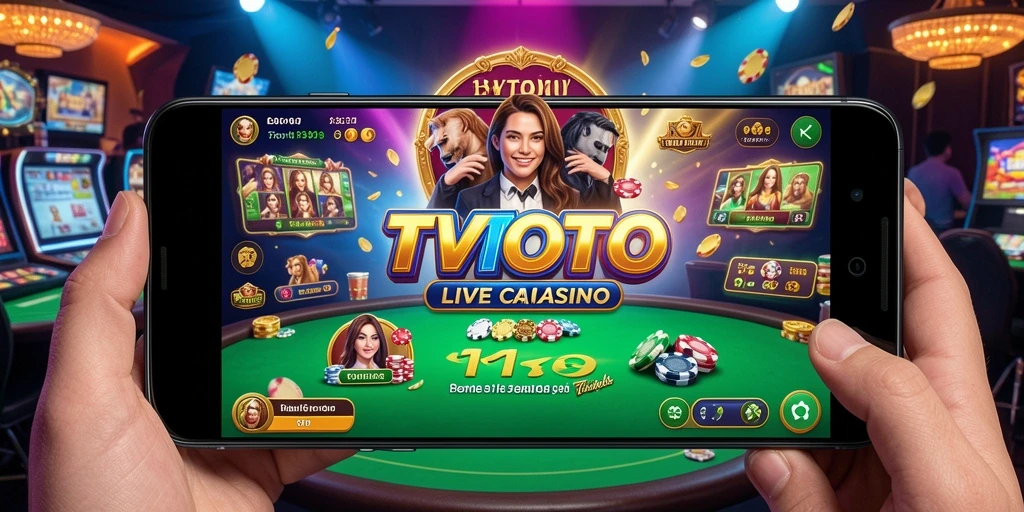 Tampilan gameplay langsung dari TVTOTO yang mendebarkan.